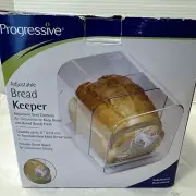 Progressive International Corp Bread Keeper Expandable with Slicing guide*Read*