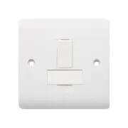 1 Gang Switched Fused Spur Double Pole