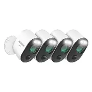 UNIDEN 2K Wi-Fi 4cam Camera With Spotlight OLOPRO2K-4