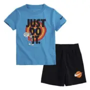 Nike X Space Jam Baby Kids Bugs Bunny Shirt + Shorts Set Summer Outfit Suit