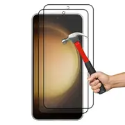 2Pcs For Samsung Galaxy S23+ PLUS Tempered Glass Screen Protector Phone Guard