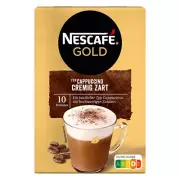 Nescafe Gold Type Cappuccino Creamy Soft Drink Powder 10 X 14g Sticks