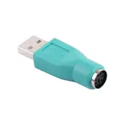 12 Pcs Usb A Plug To Mini Din6 Female Adapter