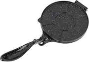 10 4 Inch Tortilla Press Cast Iron Tortilla Maker Heavy Duty Flour Press with 100 Pcs Parchment Paper Aluminum Alloy Dumpling Roti Maker