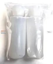 SBM080 SB Models - 2oz Empty Natural Cylinder Round Plastic Bottles with