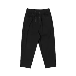 【Dickies】男款黑色彈力褲腰雙色抽繩七分褲｜DK011582BLK