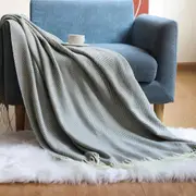 127x172cm Knitted Throw Blanket Sofa Bed Blanket with Tassel Nordic Modern Throw Blankets Lightweight Texture Decorative Throw Blanket