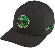 [Black Clover] Horseshoe PVC Patch/Black/Black MESH Cap