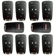 Locksmith Lot 10 OEM 2015–2016 GMC Terrain 4B Flip Key Remote Fob OHT01060512