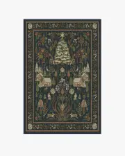 120' x 185' | Machine Washable Runner Rug | Kid & Pet Friendly | Indoor Rug | Juniper Midnight Blue Tufted Rug | Ruggable