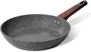 Innerwell 26 CM Nonstick Frying Pan Skillet, Egg pan, Non Stick Granite Fry Pan Egg Pans Omelet Pans, Chef's Nonstick Frying Pans,Small Frying Pan Nonstick PFOA Free