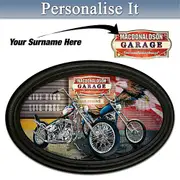 Freedom Rider Personalised Masterpiece Framed Plate