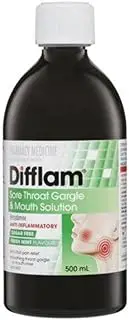 Difflam Sore Throat Gargle and Mouth Solution 500 ml