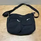 Baggallini Everywhere bagg with RFID Black Multi Pockets Crossbody Bag Brand New