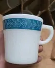 Vintage Pyrex Corning Laurel Leaf Bluegrass Band Milk Glass Coffee Tea Mug New