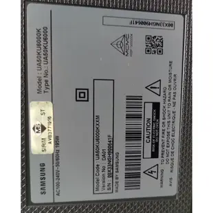 Samsung UA50KU6000K 主板電源板二手件