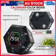 Countdowns & Positive Timer Magnetic Cube Timer Hexagon Visual Electronic Timer