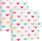 112 Pockets Mini Photo Album for Fujifilm Instax Mini 12 11 9 90 8 7s 40,Polaroid Snap/Z2300/SocialMatic Instant Cameras & Zip Instant Printer (2Packs, White)