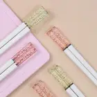 Amber Cherry Blossom Alloy Chopsticks Chinese Chopsticks Reusable TablewareJ_ MJ