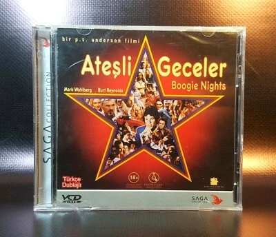 VCD Boogie Nights 1997 Turkish DUB Video CD Sealed