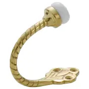Rope Single Robe Hook w/Porcelain Tip
