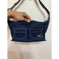 在飛比找蝦皮購物優惠-「 二手包 」 Tommy Hilfiger 手提肩背包（藍