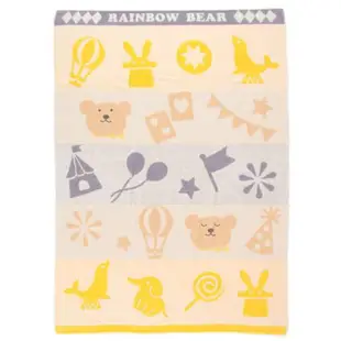 🌟現貨🌟日本製 rainbow bear 彩虹熊 2022新款 馬戲團 系列 大浴巾 毛巾被 蓋被