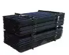 400 XStar Picket Black Post Steel Fence 1650mm Y Post Farm Livestock PICKUP ONLY