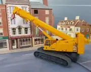 Liebherr LTR 1100 Telescopic Tracked Crane Crawler 1:72 76 OO Atlas Model