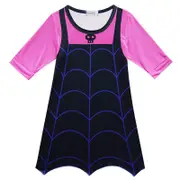 Halloween Girls Vampire Costume Fancy Dress Cosplay For 3-10 Years Old Kids