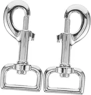 ROMISBABA Sturdy Dog Harnesses Snap Hook Trigger Clip Clasp 2pcs Swivel Snap Hooks for Pet Leash Connectors