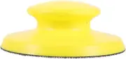 LIFKOME Handmade Sandpaper Backing Round Sanding Block Ergonomic Grip Durable for Woodworking Auto Body Sanding