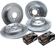 FULL SET of Front & Rear Disc Rotors + Brake Pads Kit for Ford Falcon BA BF FG FGX Fairmont Fairlane Falcon Ute LTD 2002 2003 2004 2005 2006 2007 2008 2009 2010 2011 2012 2013 2014