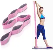 Stretch Strap, Elastic Yoga Stretching Strap, Multi-Loop for Physical Therapy...