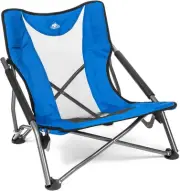 Cascade Mountain Tech Low Profile Royal Blue Camp Chair, One Size,
