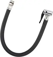 Tyre Pump Hose Inflator Connector, Bicycle Pipe Air Tool Connector, Extension Hose Adapter Pipe for Car Tyre Inflator Hose Tires, Bicycle Tires, Air Compressors, Air Pumps