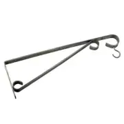 NEW! Richelieu 15" Projection Ornamental Bracket with Swiveling Hook Pewter Shel