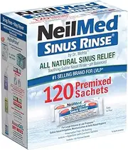NeilMed's Sinus Rinse Pre-Mixed Packets, 120-Count Boxes by NeilMed