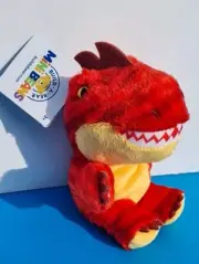 BUILD A BEAR Red Raptor Mini Beans Dino Bean Dinosaur 2025 Easter Rarrrr!! BNWT