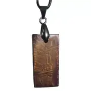 Natural Iron Meteorite Pendant Muonionalusta Iron Meteorite Necklace-TD40