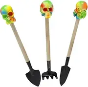 Abaodam 3Pcs Design Gardening Hand Trowel Ergonomic Tools for Digging Planting Weeding Material Gardeners