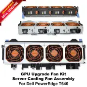 Dell PowerEdge T640 Server GPU Cooling 12V 4-Fan Cage Assembly 6KK42 NR6CV