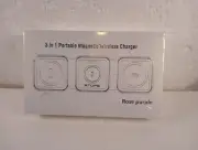 UCOMX Nano 3 in 1 Wireless Charger for iPhone,Magnetic Foldable 3 in 1 Charging