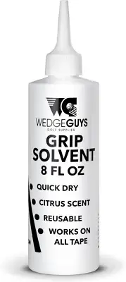Professional Golf Grip Tape Solvent for Regripping Golf Clubs | Golf Grip Solven