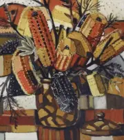 The Brown Pot : Margaret Preston : 1940 : Art Print