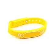 ID Card Key Wristband RFID 125KHz EM4100 TK4100 Read Only Token Tag - Yellow