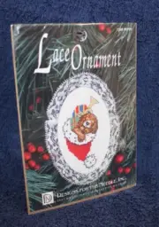 Designs For The Needle Counted Cross Stitch Lace Ornament Kit - Puppy