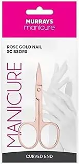 Murrays Manicure Nail Scissor In Rose Gold Coloured Metal