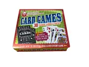 30 CLASSIC GAMES & TRICKS WITH 2 PACKS OF PLAYING CARDS SCORE PAD PENCIL BOOK