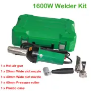 1600W Handheld Plastic Hot Air Welding Gun for Welding Plastic PVC Flex Banner